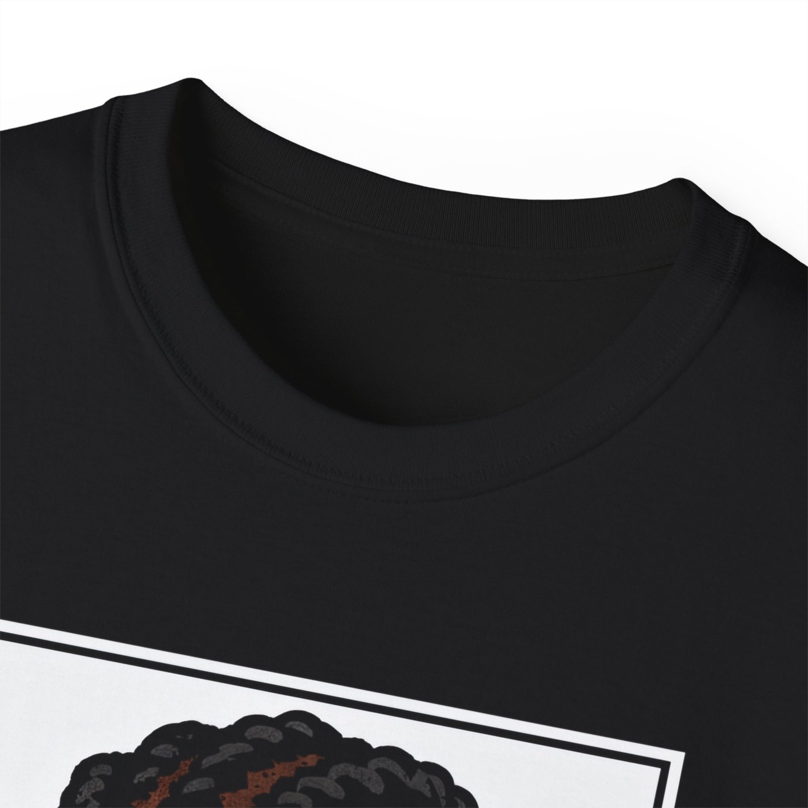 Black Anime Girl Streetwear Tee