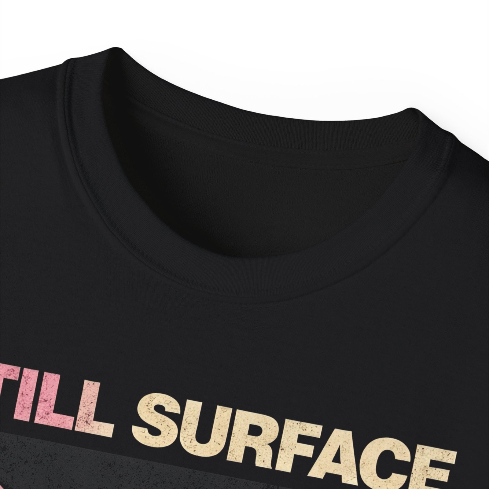 Black Anime Angel Tee - Still Surface